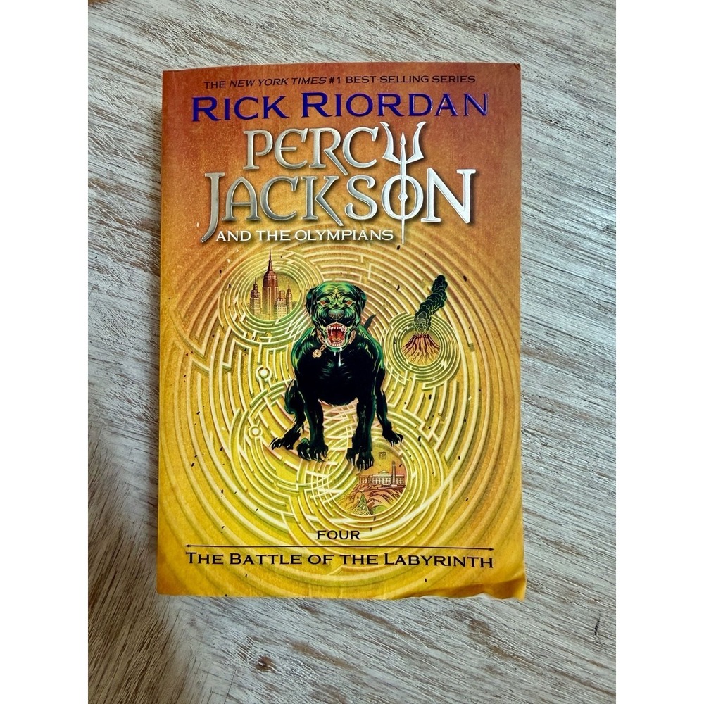 Percy Jackson and the Olympians Book Four: Battle of the Labyrinth Rick Riordan